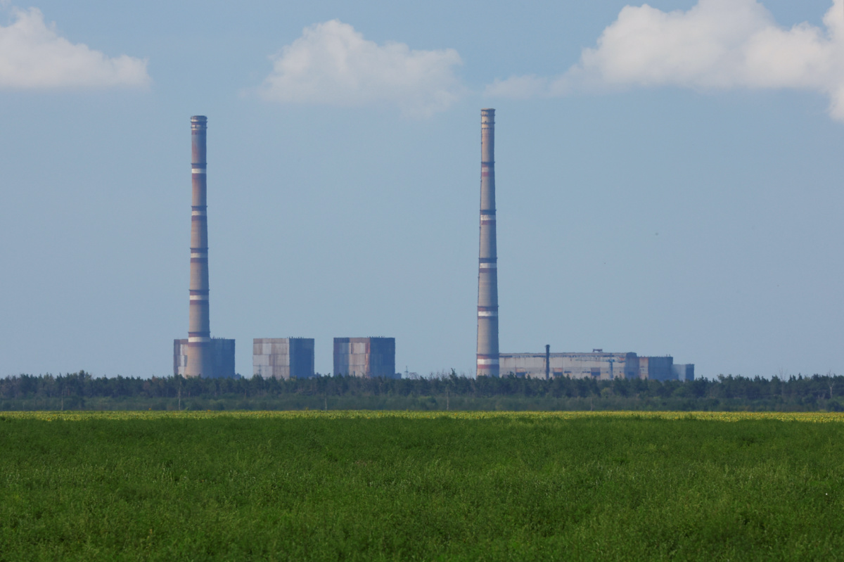 Ukraine Zaporizhzhia thermal power plant