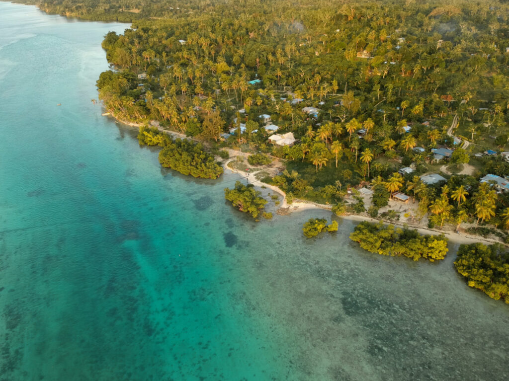 Vanuatu coastline