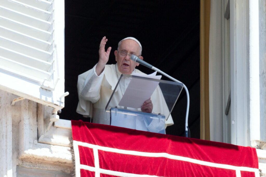 Vatican Pope Francis Angelus