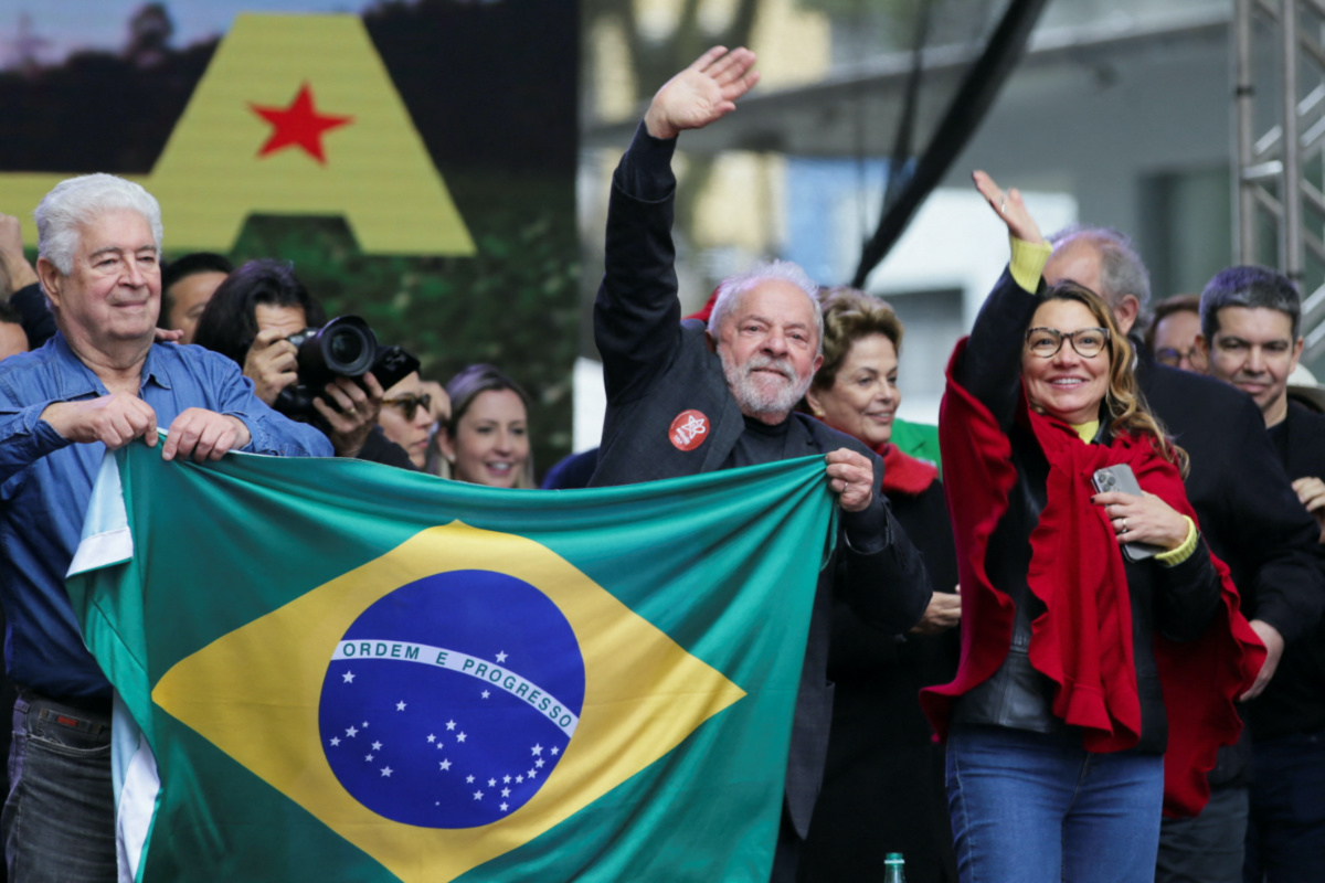 Brazil Luiz Inacio Lula da Silva campaign