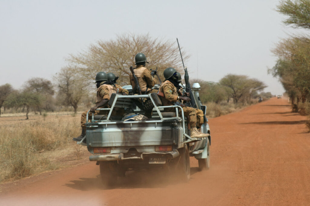 Burkina Faso Sahel soldiers