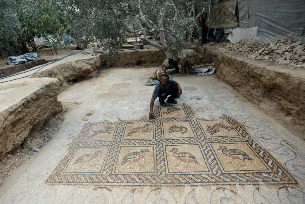 Gaza Byzantine mosaic