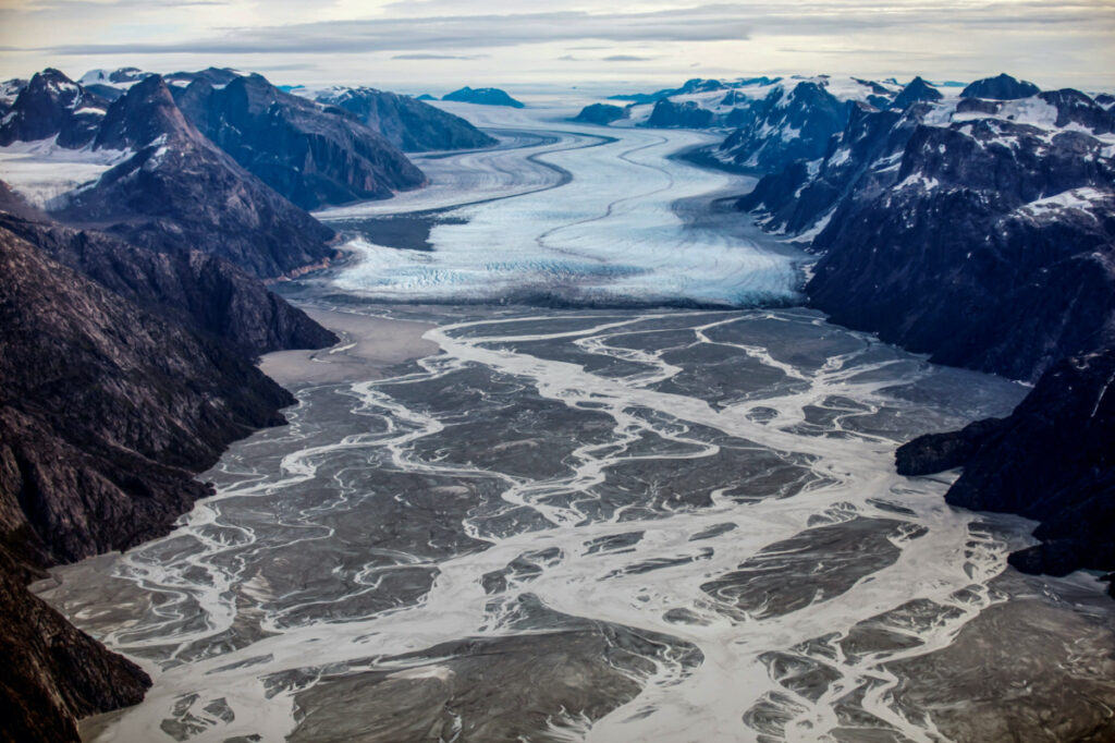 Greenland Sermeq glacier