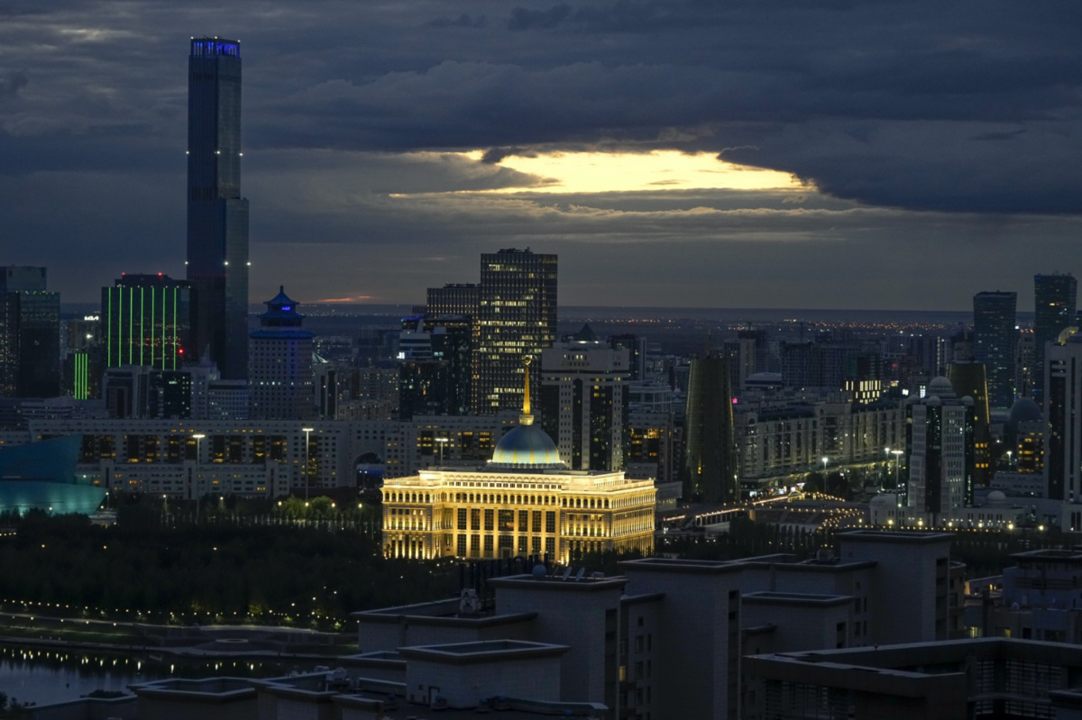 Kazakhstan Nur Sultan skyline