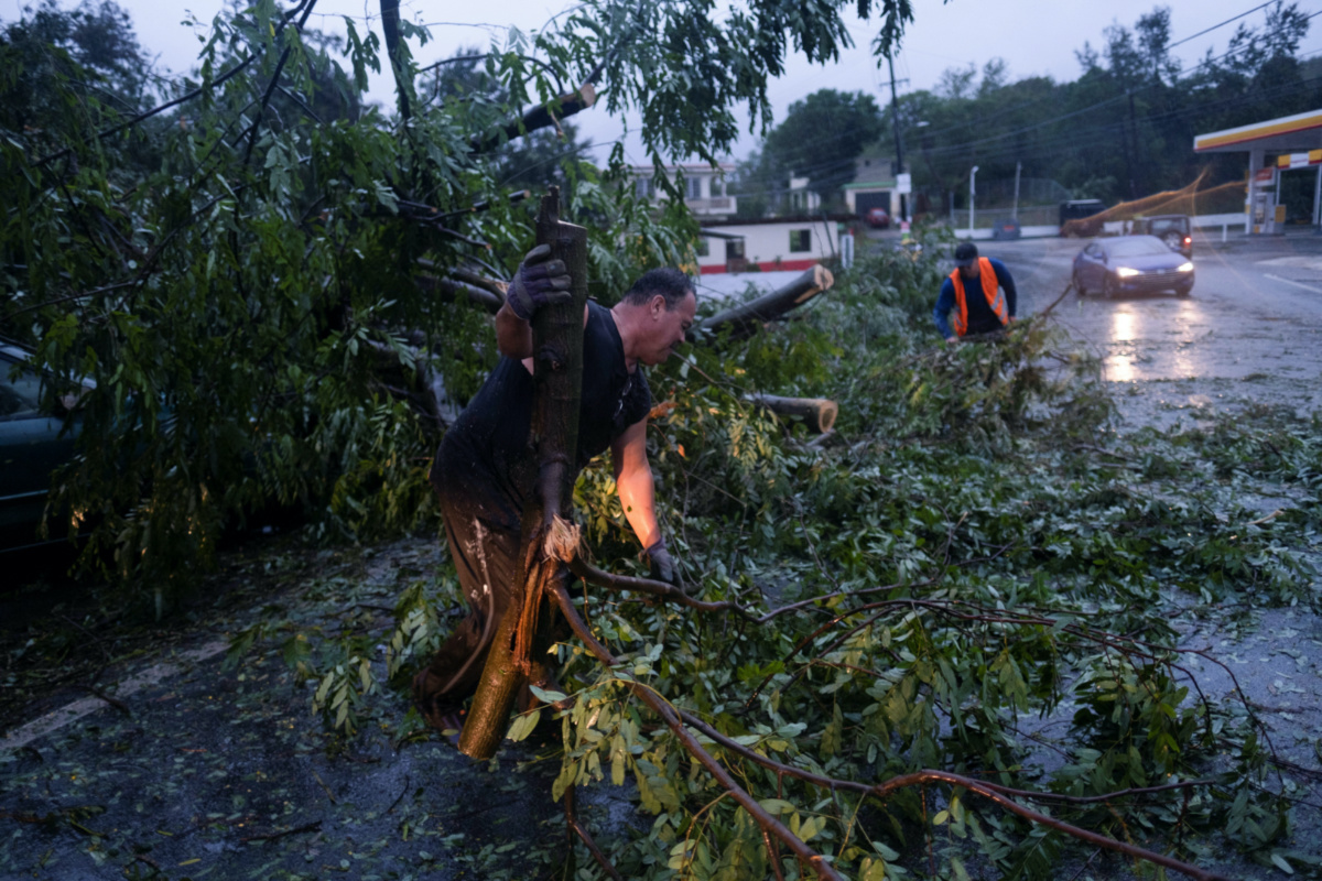 Puerto Rico Yauca Hurricane Fiona damage