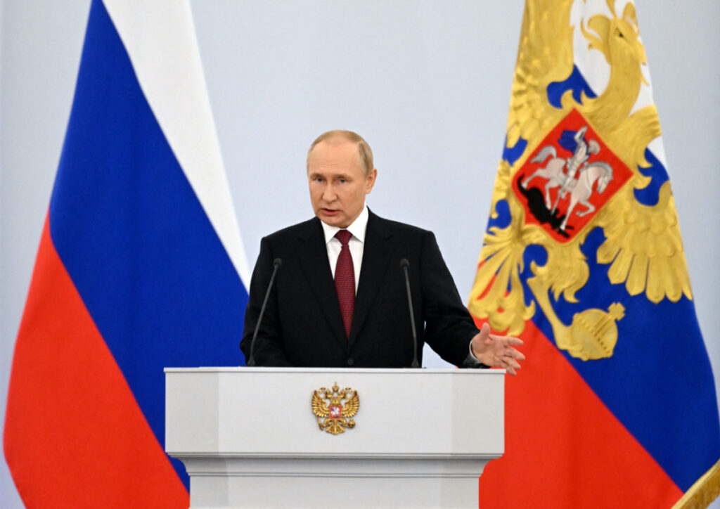 Russia Moscow Vladimir Putin declaration