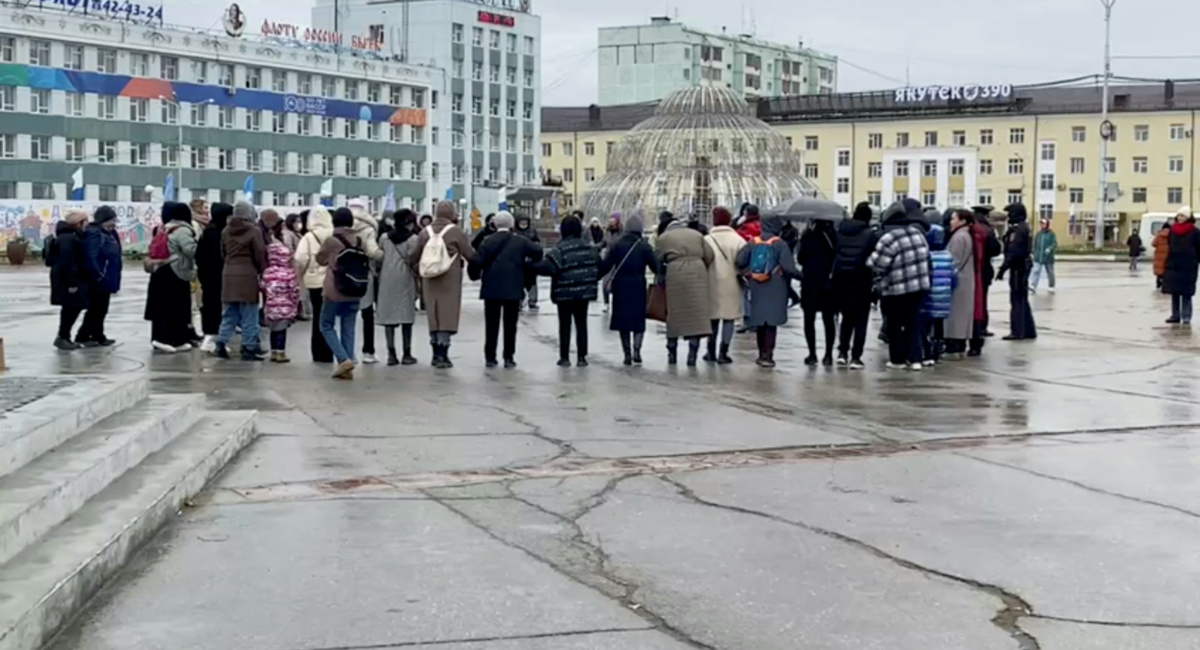 Russia Yakutsk protest