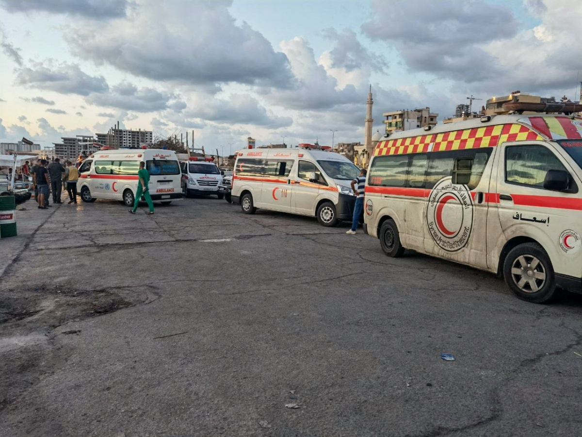 Syria Tartous ambulances