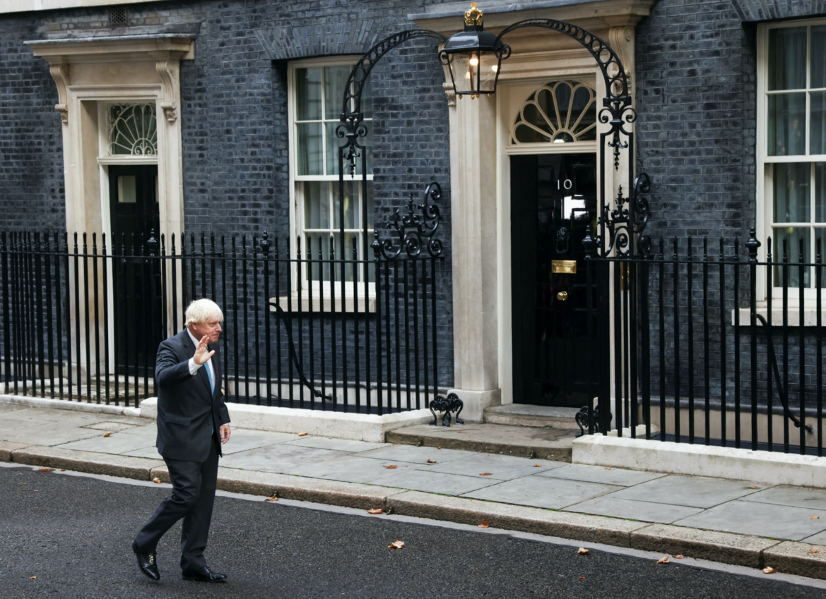 UK Boris Johnson Downing Street