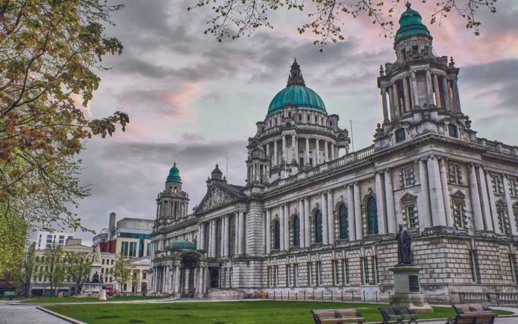 UK Northern Ireland Belfast City Hall