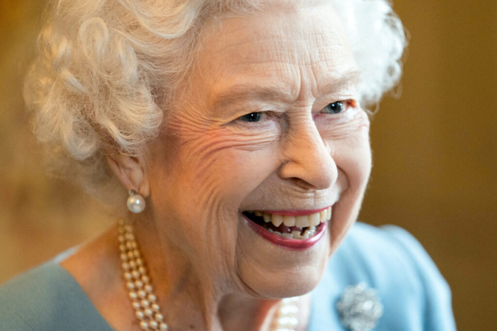 UK Queen Elizabeth II Feb 2022