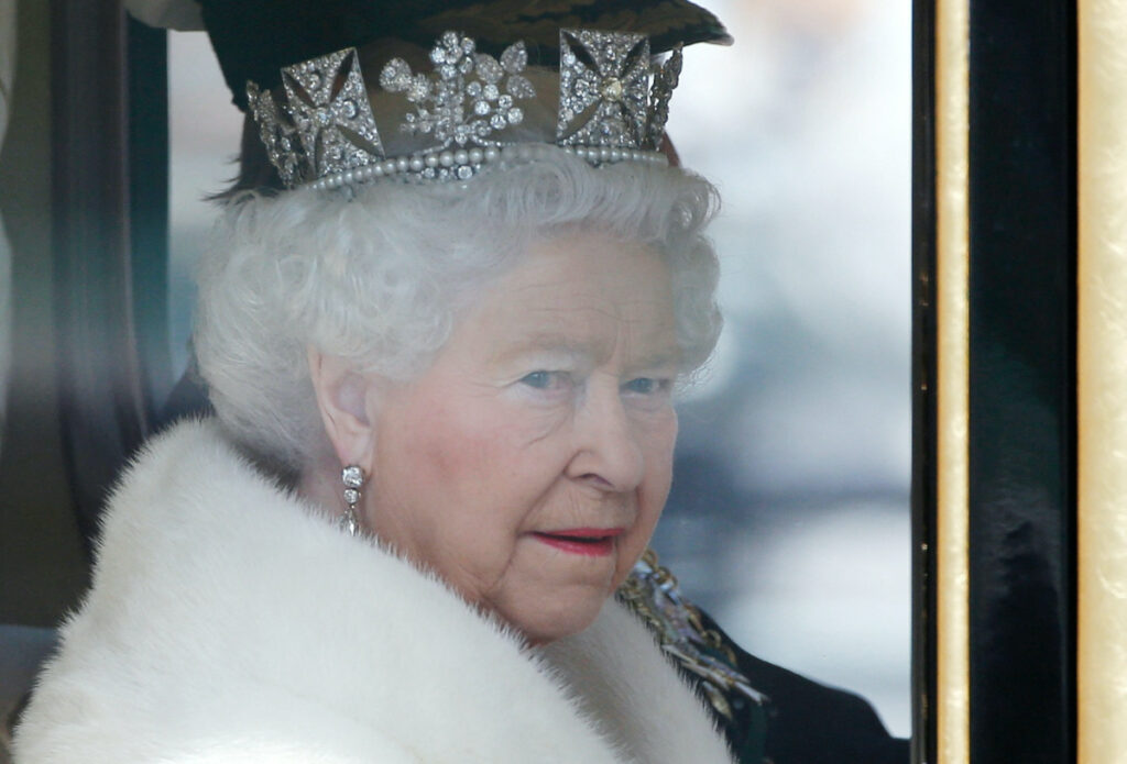 UK Queen Elizabeth II State Opening of Parliament 2015