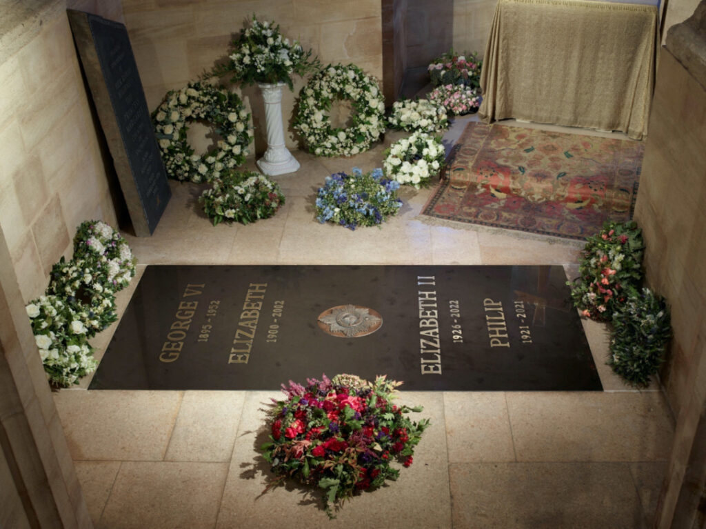 UK Windsor Queen Elizabeth II resting place