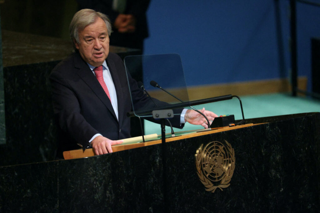 UN 77th Session Antonio Guterres
