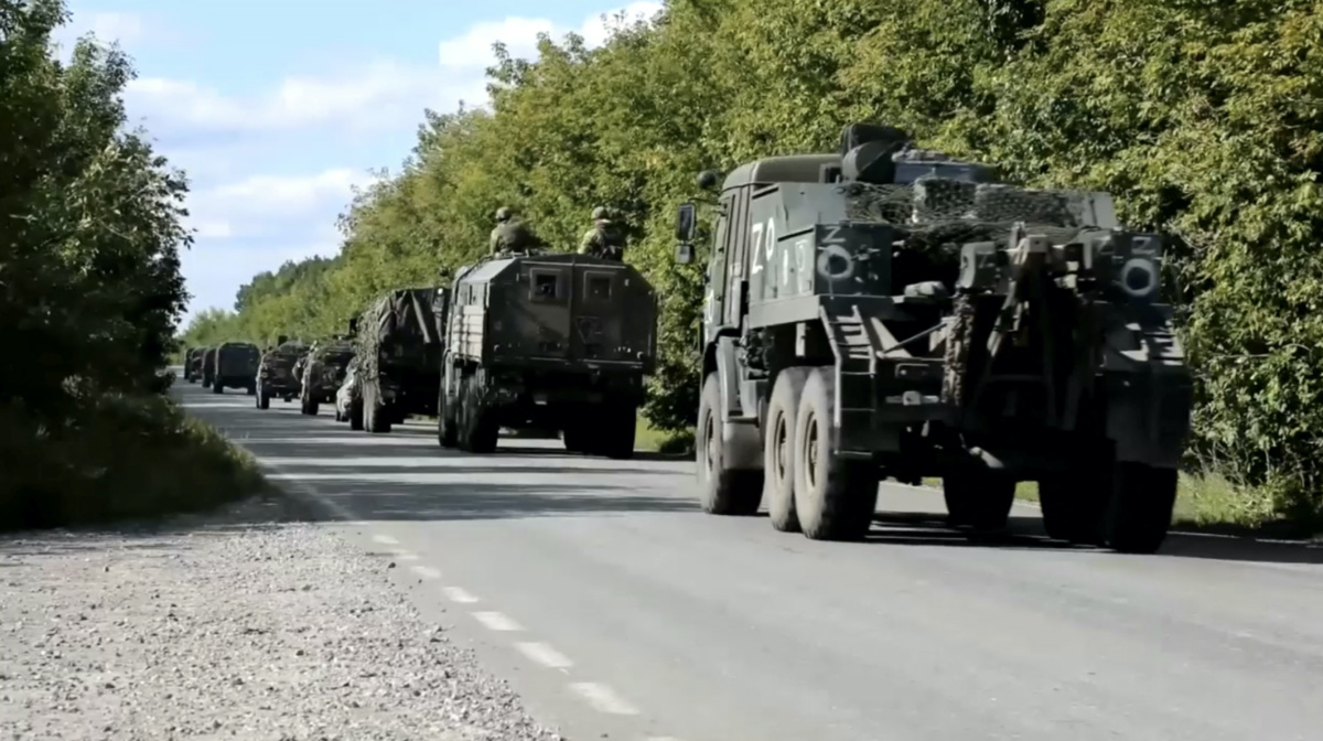Ukraine Kharkiv Russian convoy