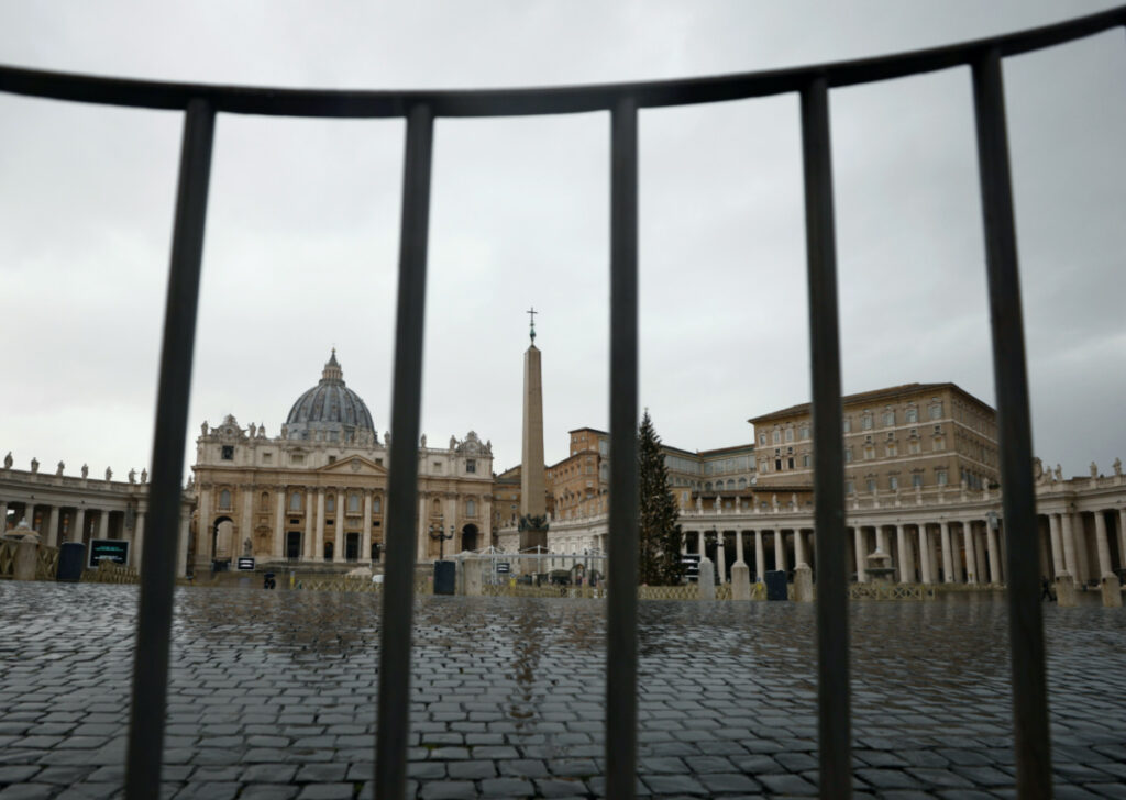 Vatican St Peters Square January 2021