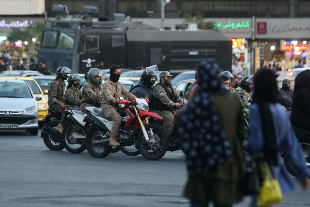 Iran Tehran riot police