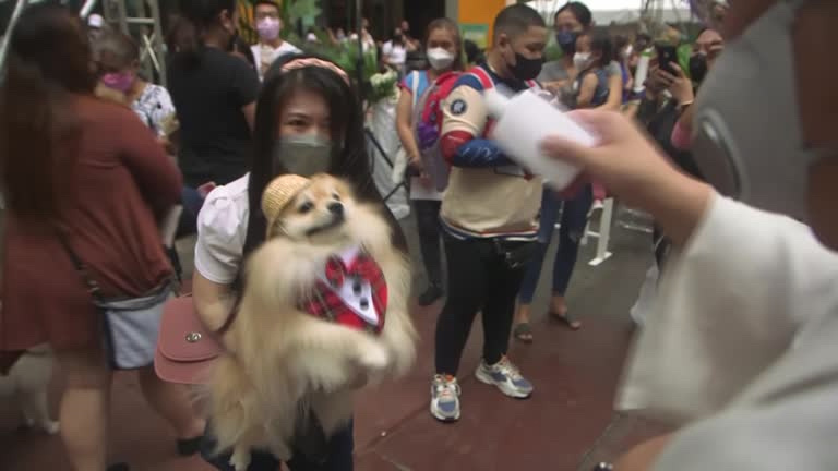 Philippines pet blessing