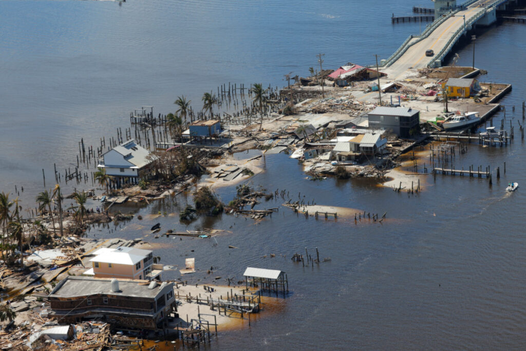 US Florida Pine Island Hurricane Ian