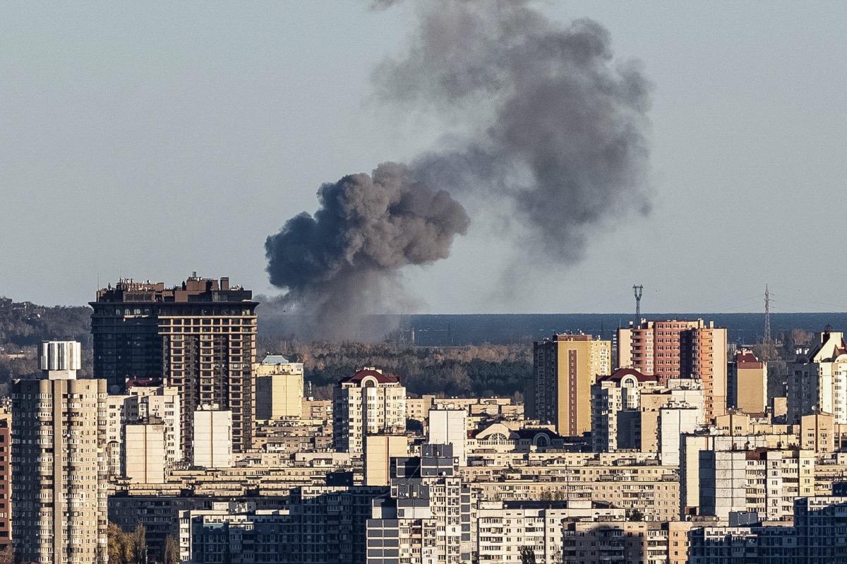 Ukraine Kyiv missile attacks