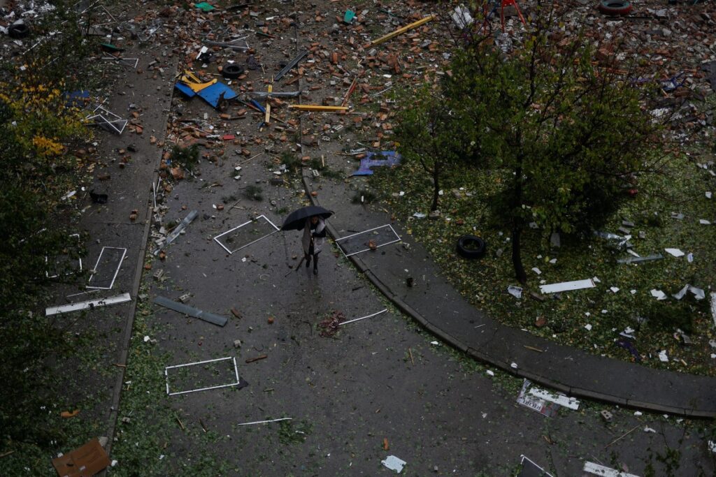 Ukraine Mykolaiv destruction