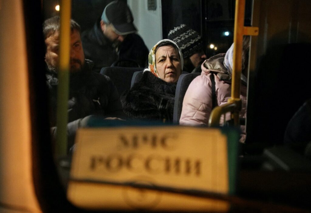 Crimea Kherson evacuees