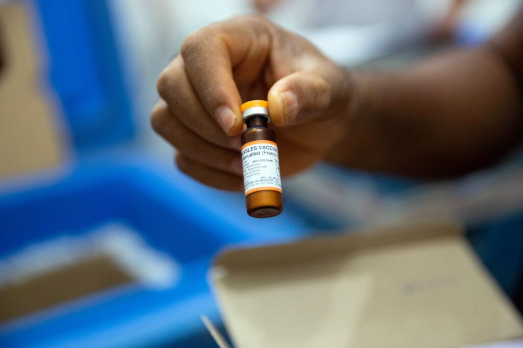 DRC measles vaccine