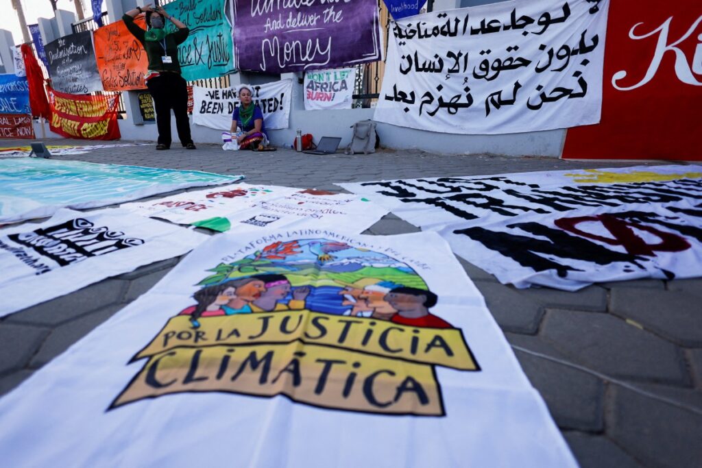 Egypt COP27 climate activists