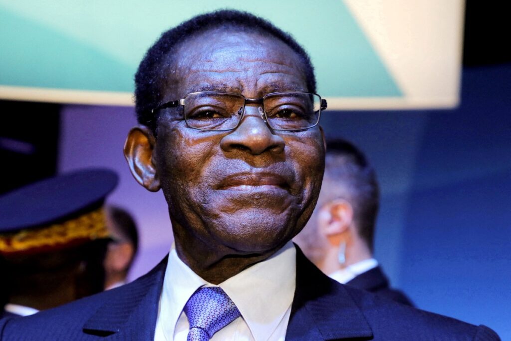 Equatorial Guinea President Teodoro Obiang Nguema Mbasogo
