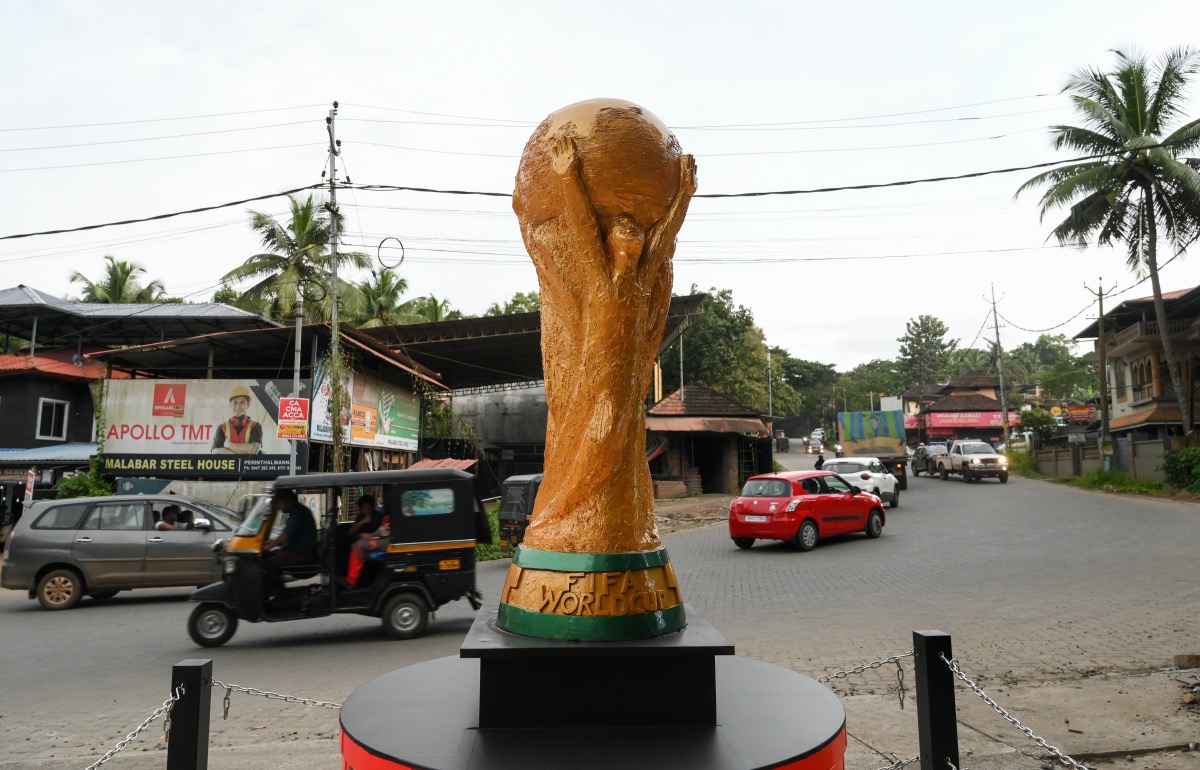 India Perinthalmanna World Cup statue