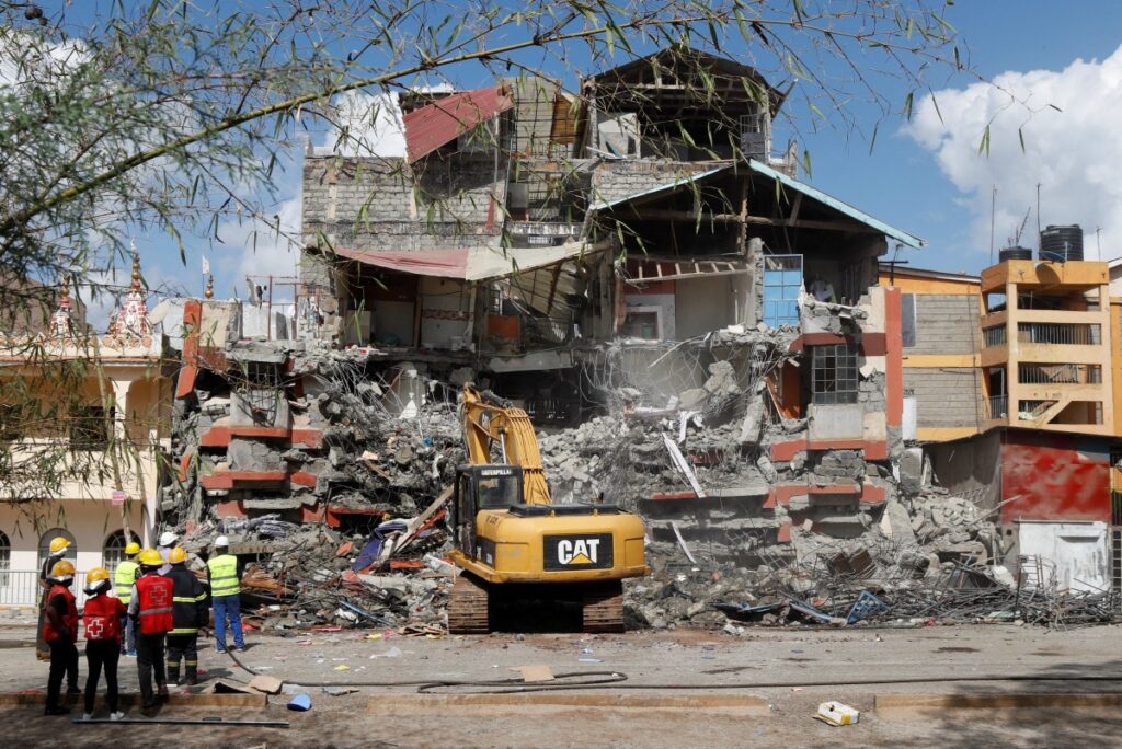 Kenya Nairobi building collapse