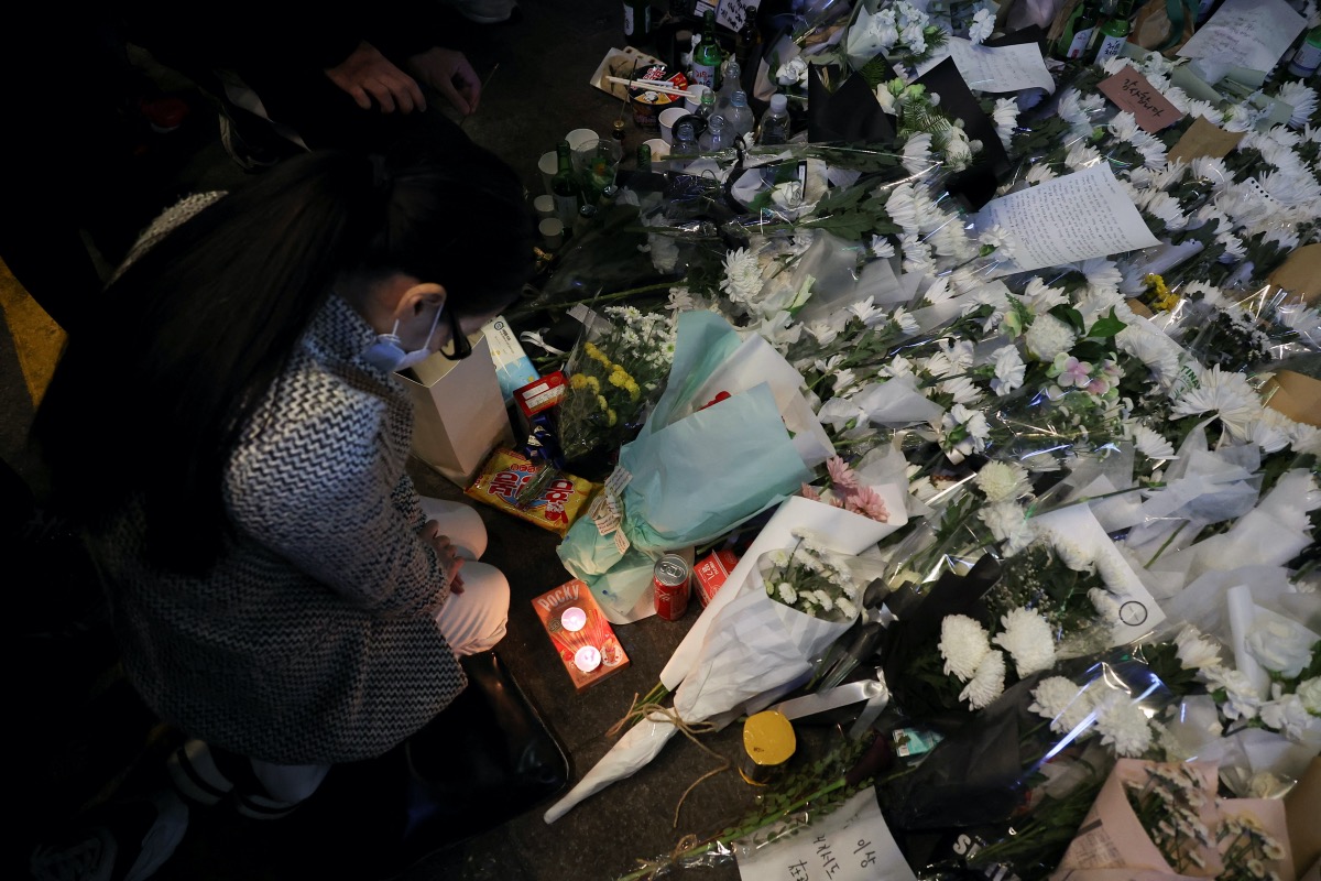 South Korea Seoul stampede memorial