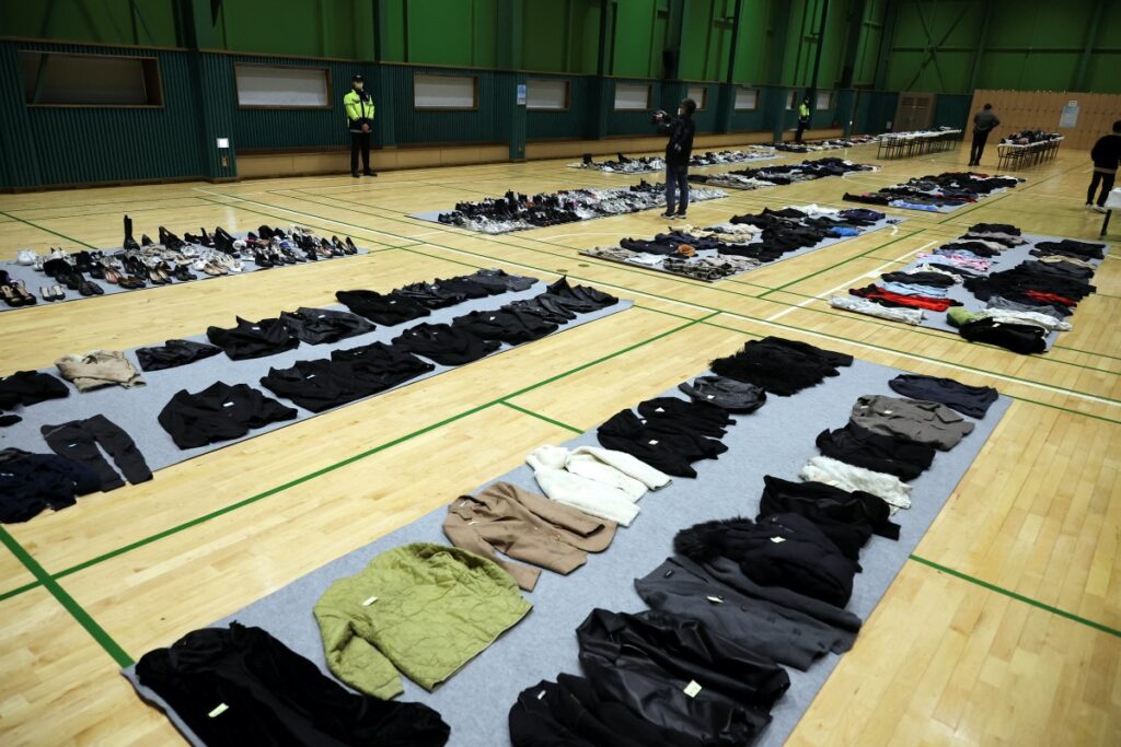 South Korea Seoul victims clothing