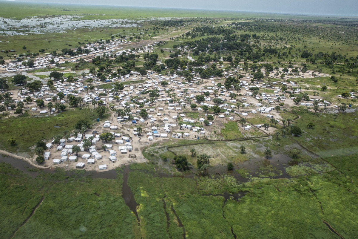 South Sudan Leer town