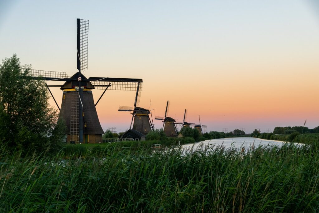 The Netherlands Kinderdijk