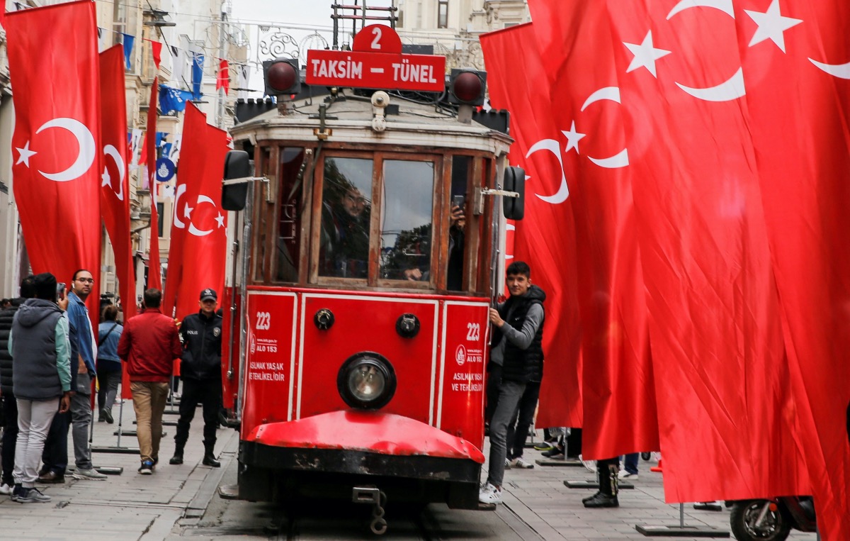 Turkey Istanbul Istiklal Avenue