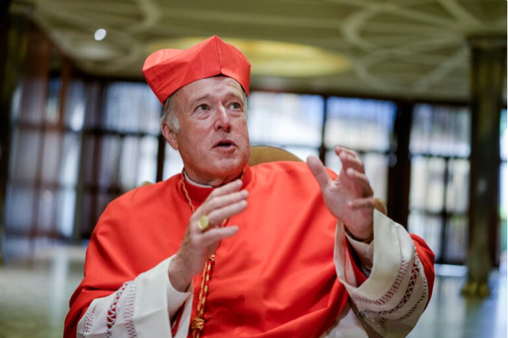 US Cardinal Robert McElroy of San Diego