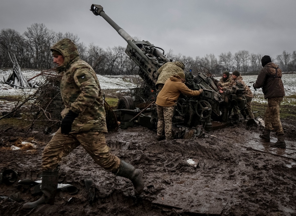 Ukraine Donetsk howitzer