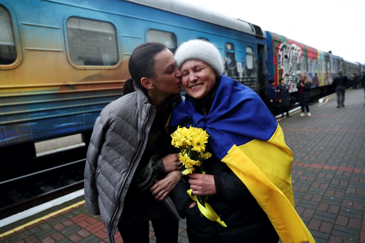 Ukraine Kherson train