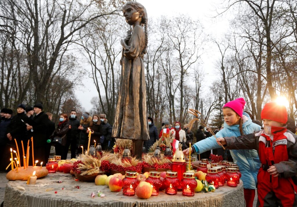 Ukraine Kyiv Holodomor memorial