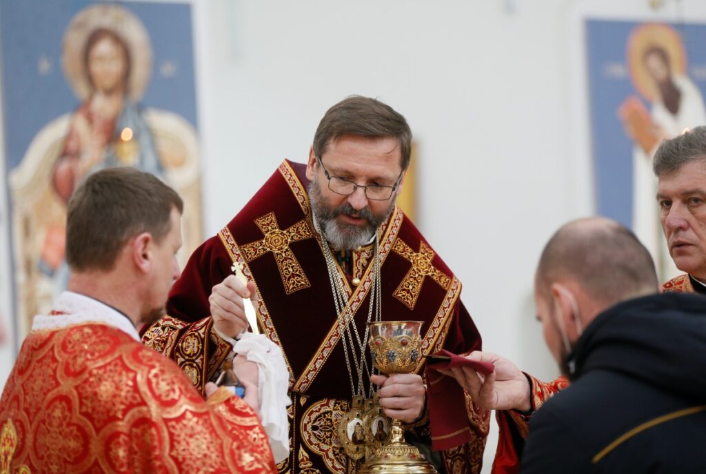 Ukraine Kyiv Major Archbishop Sviatoslav Shevchuk