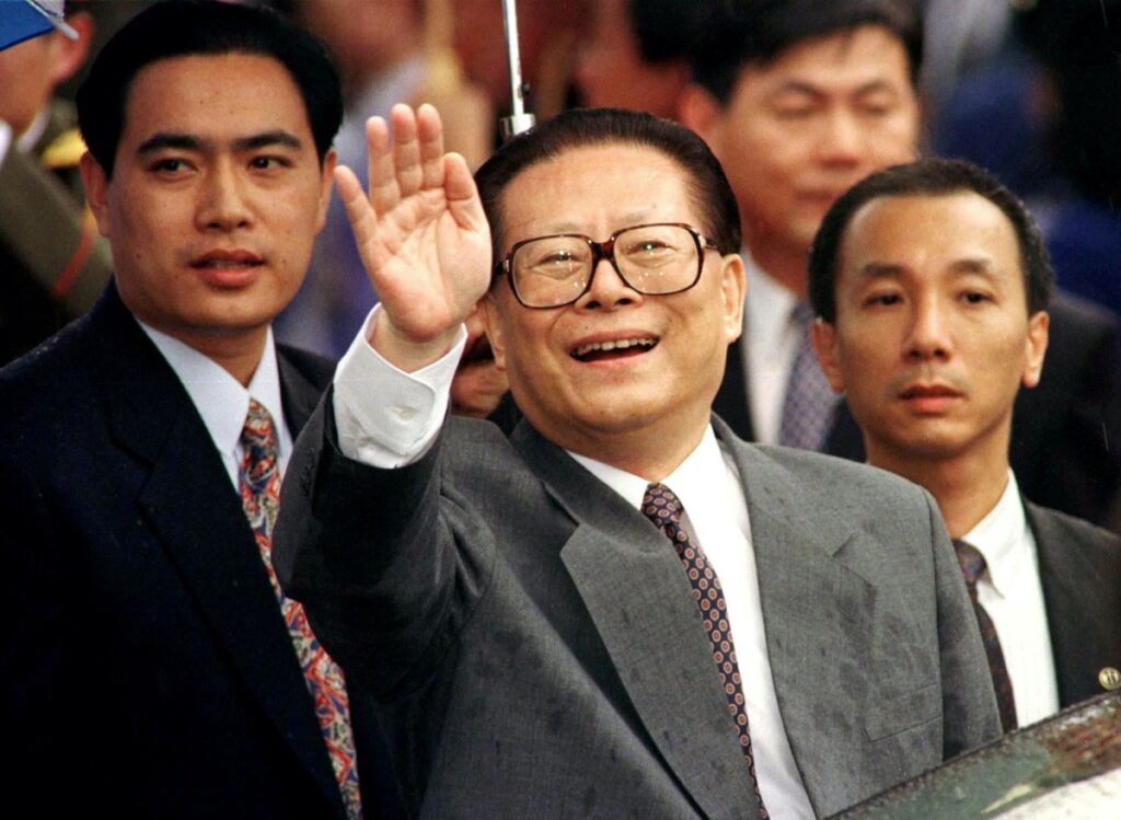 China Hong Kong Chinese President Jiang Zemin 1997