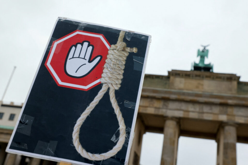 Germany Berlin Iran protest