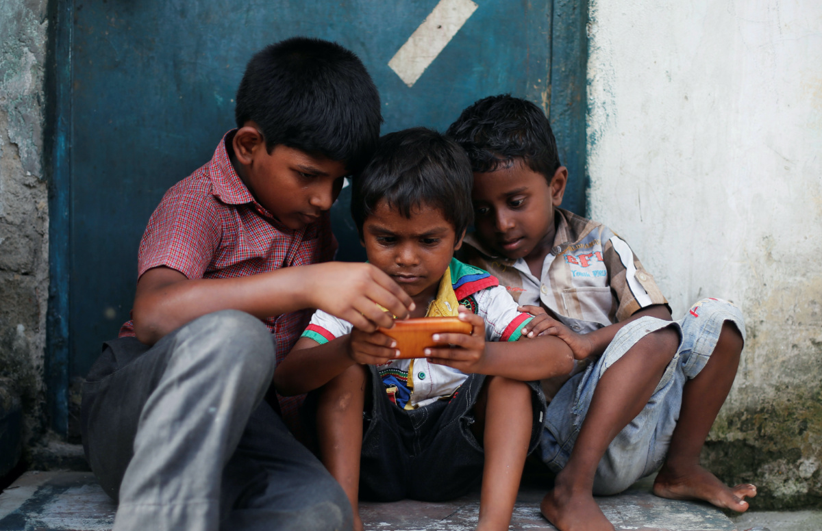 India children gaming