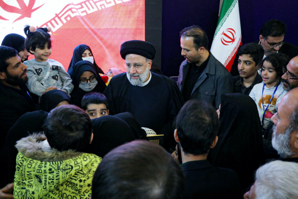 Iran Tehran President Ebrahim Raisi and families