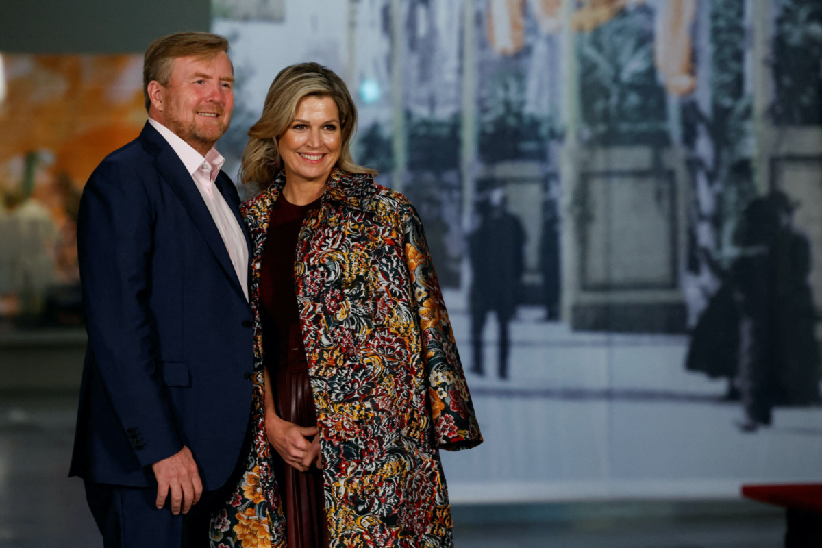 Netherlands Dutch King Willem Alexander and Queen Maxima