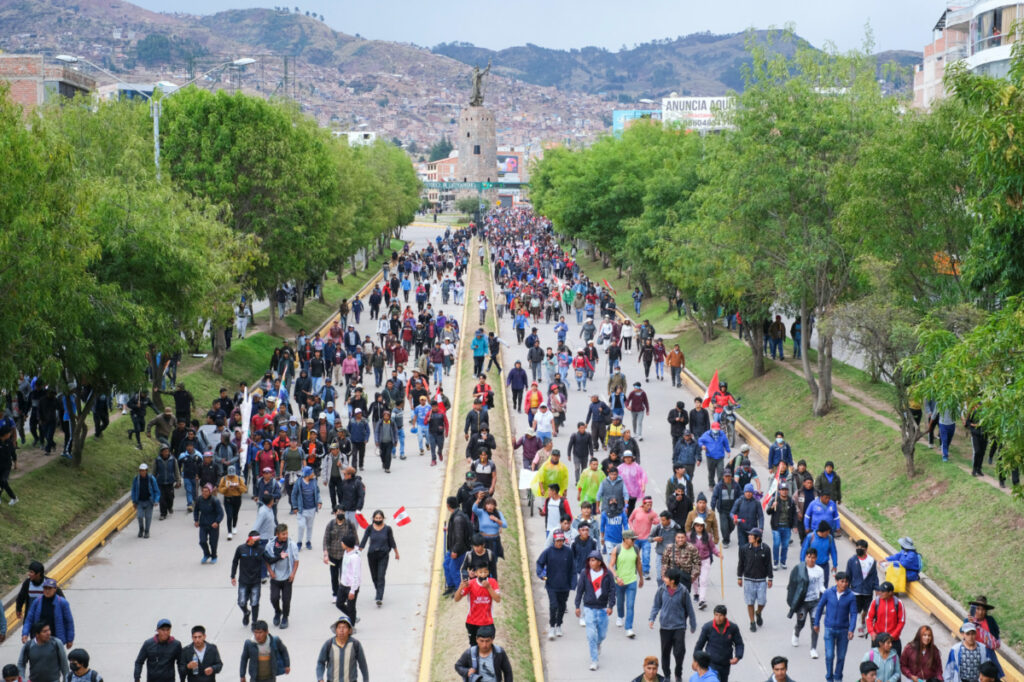 Peru Cuzco protests