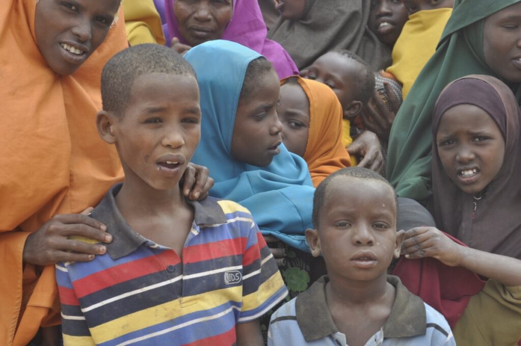 Somalia El Wak children