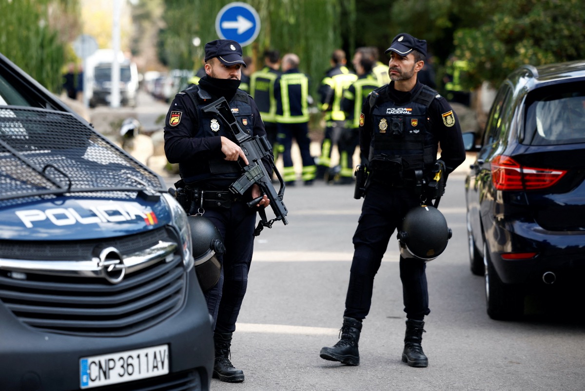 Spain Madrid police