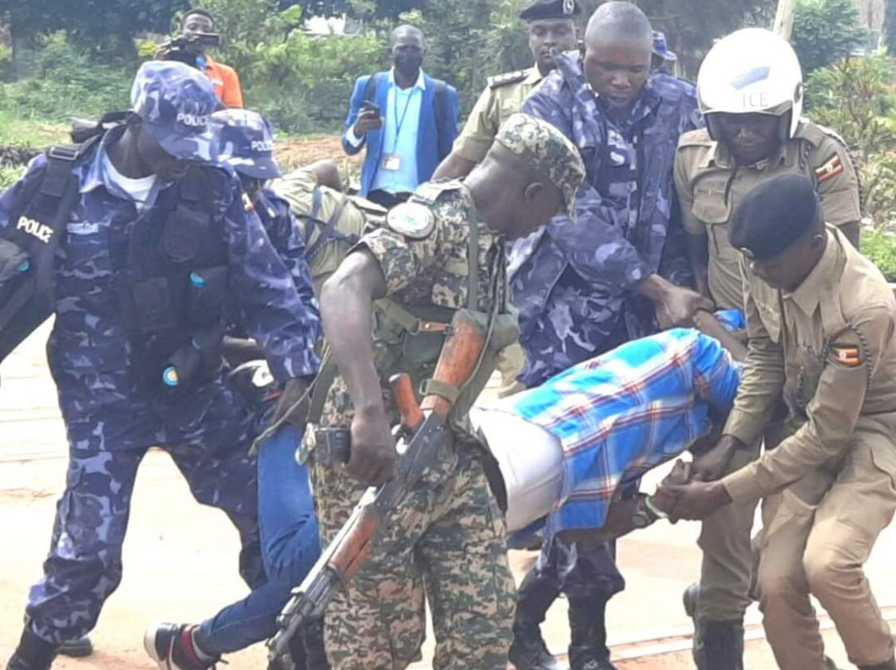 Uganda police arrests